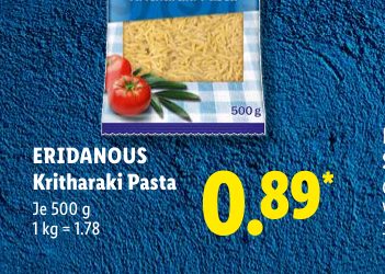 ERIDANOUS Kritharaki Pasta