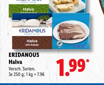 ERIDANOUS Halva