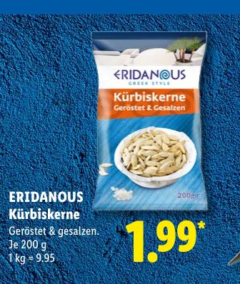 ERIDANOUS Kürbiskerne