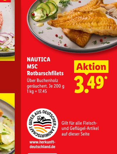 NAUTICA MSC Rotbarschfilets