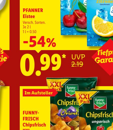 PFANNER Eistee