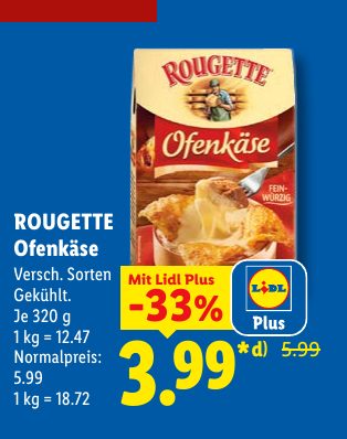ROUGETTE Ofenkäse