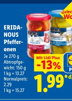 ERIDA NOUS Pfeffer onen