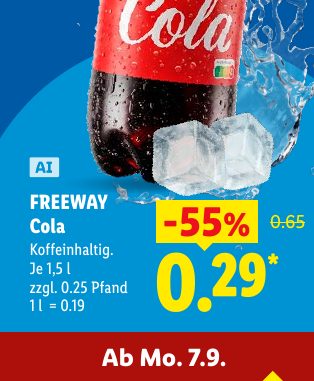 FREEWAY Cola
