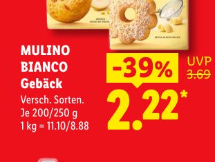 MULINO BIANCO Gebäck