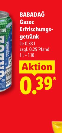 BABADAĞ Gazoz Erfrischungs- getränk