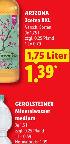 ARIZONA Icetea XXL