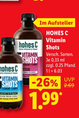 HOHES C Vitamin Shots