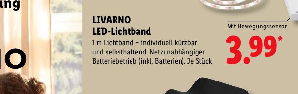 LIVARNO LED-Lichtband