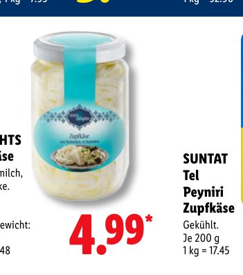 SUNTAT Tel Peyniri Zupfkäse