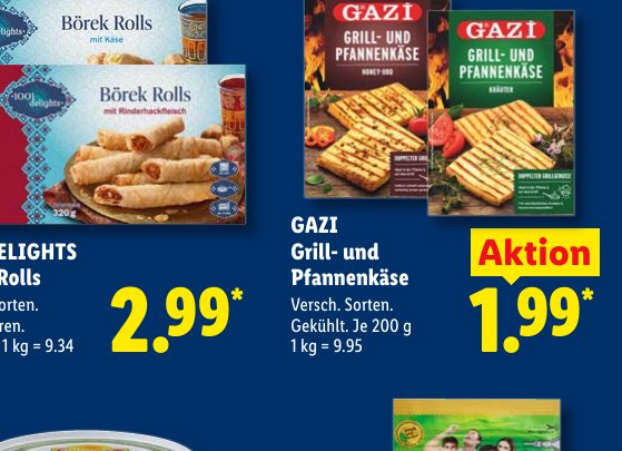 GAZI Grill- und Pfannenkäse