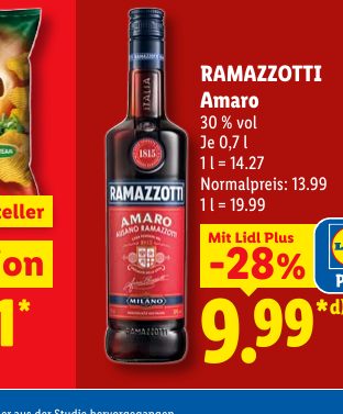 RAMAZZOTTI Amaro