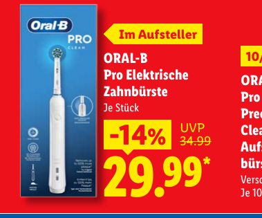 ORAL-B Pro Elektrische Zahnbürste