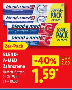 BLEND- A-MED Zahncreme