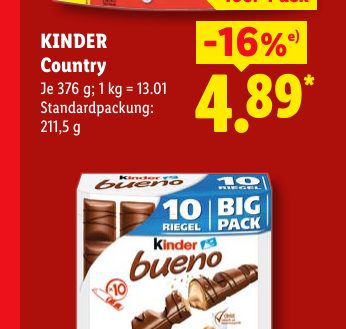 KINDER Country