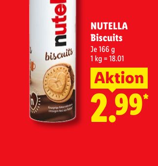 NUTELLA Biscuits