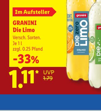 GRANINI Die Limo