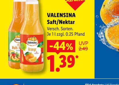 VALENSINA Saft/Nektar