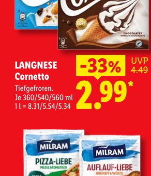 LANGNESE Cornetto