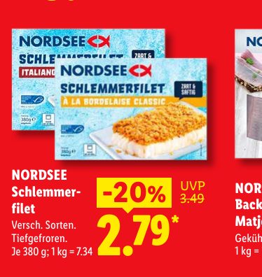 NORDSEE Schlemmer- filet