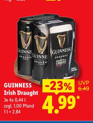 GUINNESS Irish Draught