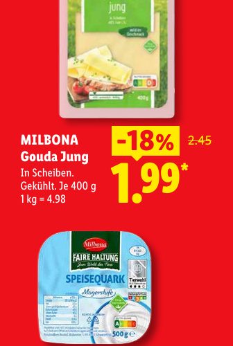 MILBONA Gouda Jung