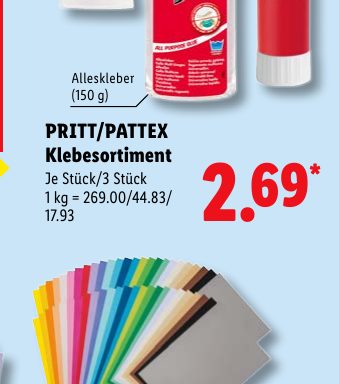 PRITT/PATTEX Klebesortiment