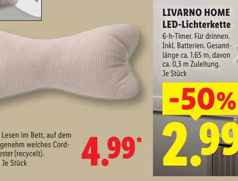 LIVARNO HOME LED-Lichterkette