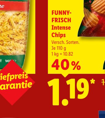 FUNNY- FRISCH Intense Chips