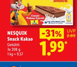 NESQUIK Snack Kakao