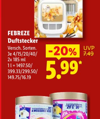 FEBREZE Duftstecker