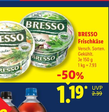 BRESSO Frischkäse