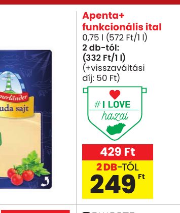Apenta+ funkcionális ital