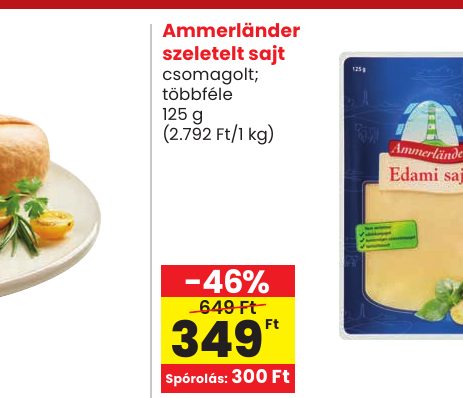 Ammerländer szeletelt sajt