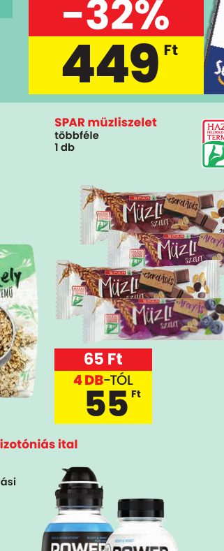 SPAR müzliszelet
