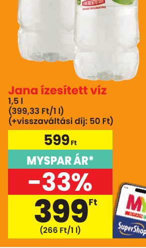 Jana ízesített víz