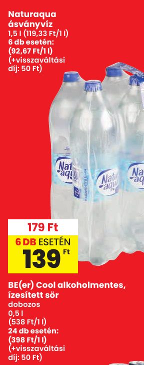 Naturaqua ásványvíz