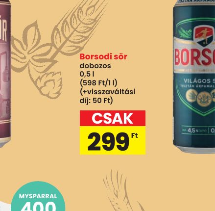 Borsodi sör