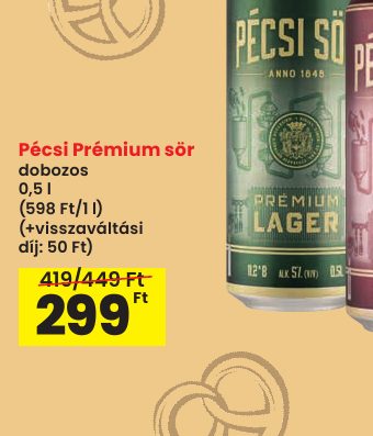 Pécsi Prémium sör
