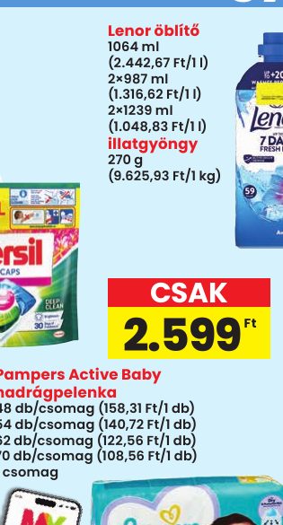 Lenor öblítő