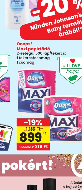 Ooops! Maxi papírtörlő
