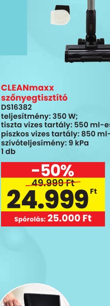 CLEANmaxx szőnyegtisztító