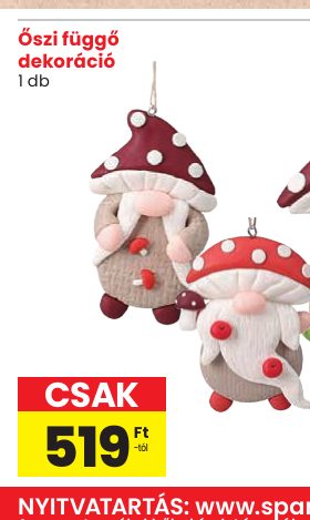 Őszi függő dekoráció