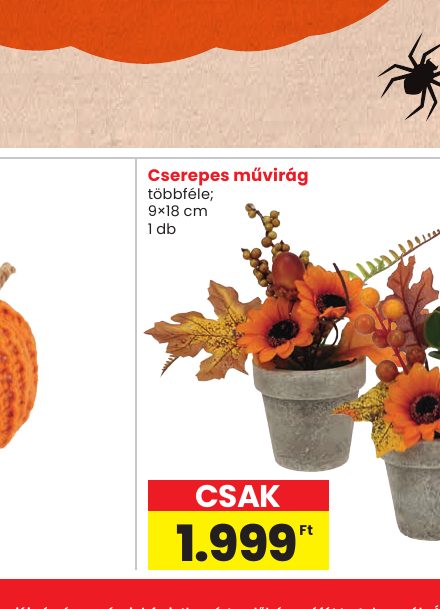 Cserepes művirág
