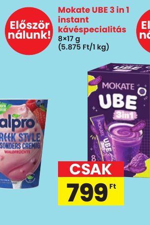 Először nálunk! 8×17 g