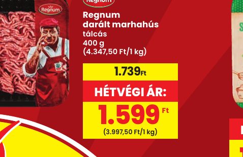 Regnum darált marhahús