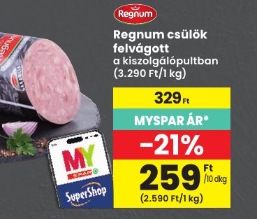 Regnum csülök felvágott