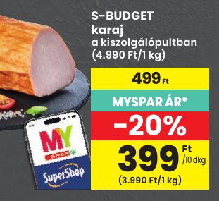 S-BUDGET karaj