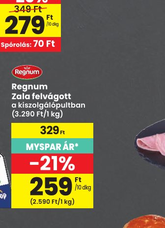 Regnum Zala felvágott