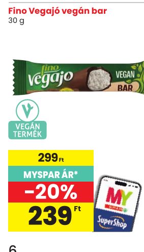 Fino Vegajó vegán bar